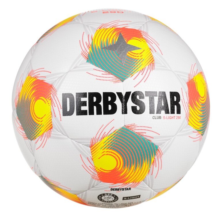 Derbystar Fussball FB-Club Light 290 v26 (Trainingsball) weiss/bunt - 1 Ball