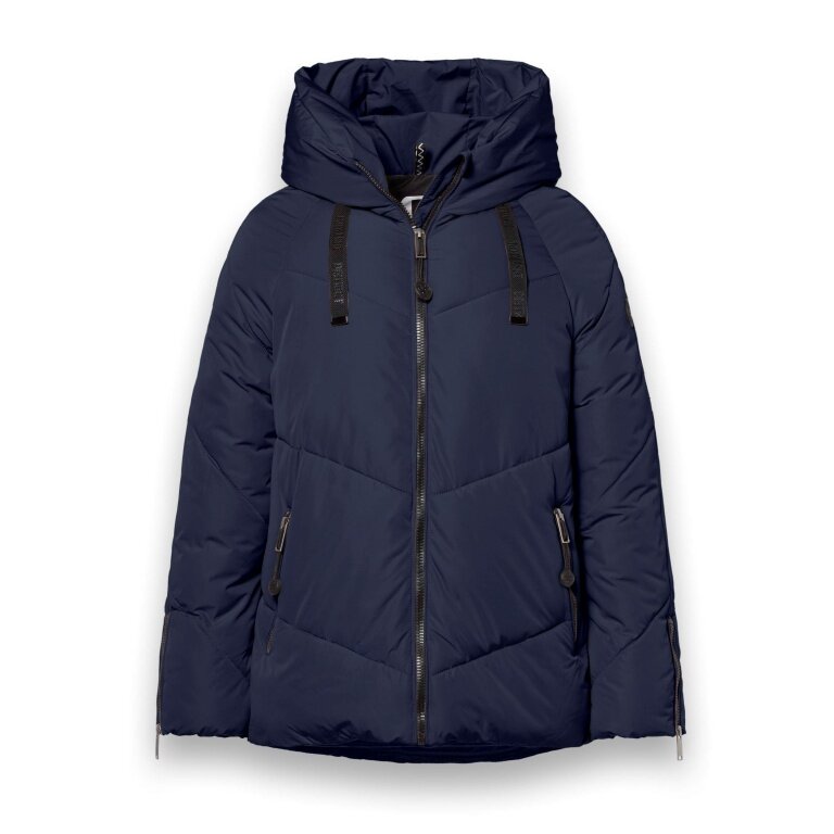 District Winter-Steppjacke Banff (mit Kapuze, winddicht, wasserabweisend) navyblau Damen