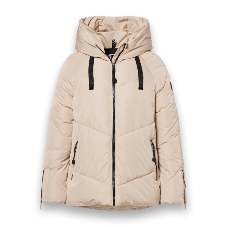 District Winter-Steppjacke Banff (mit Kapuze, winddicht, wasserabweisend) sand/beige Damen
