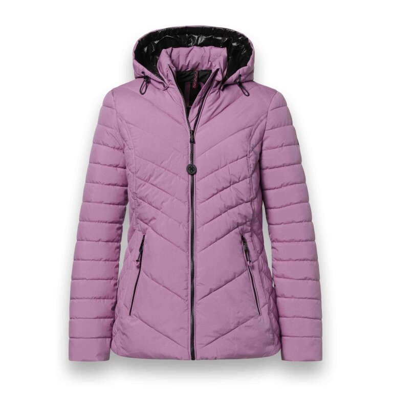 District Winter-Steppjacke Kaprun (mit Kapuze, wasserabweisend) rosa Damen