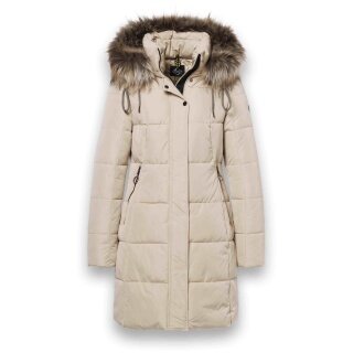 District Winter-Steppmantel Chatel (warm, wasserabweisend) cream Damen