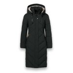 District Winter-Steppmantel Corvara (wasserabweisend, warm) schwarz Damen