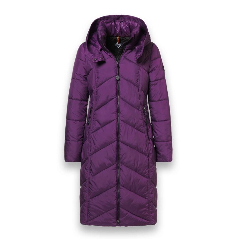 District Winter-Steppmantel Arosa (wasserabweisend) violett Damen