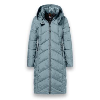 District Winter-Steppmantel Arosa (wasserabweisend) mineralblau Damen