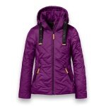 District Winterjacke Frejus (mit Kapuze, winddicht, wasserabweisend) purple/violett Damen