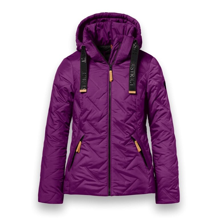 District Winterjacke Frejus (mit Kapuze, winddicht, wasserabweisend) purple/violett Damen