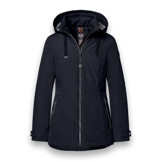 District Winterjacke Ischgl (mit Kapuze, wasserabweisend) navyblau Damen