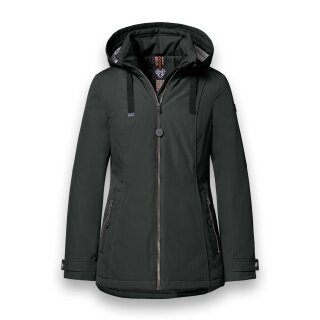 District Winterjacke Ischgl (mit Kapuze, wasserabweisend) schwarz Damen