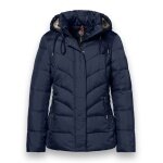 District Winterjacke Montana (mit Kapuze, gefüttert, wasserabweisend) navyblau Damen