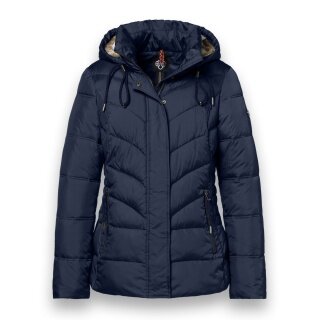 District Winterjacke Montana (mit Kapuze, gefüttert, wasserabweisend) navyblau Damen
