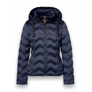 District Winterjacke Snowbird (mit Kapuze, wasserabweisend) navyblau Damen