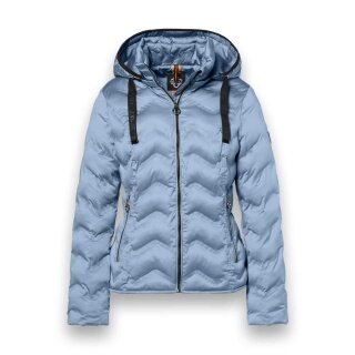 District Winterjacke Snowbird (mit Kapuze, wasserabweisend) hellblau Damen