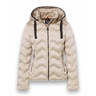 District Winterjacke Snowbird (mit Kapuze, wasserabweisend) cream Damen