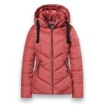 District Winterjacke Val Thorens (mit Kapuze, wasserabweisend) rot Damen
