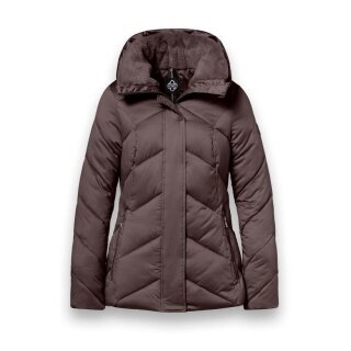 District Winterjacke Verbier (gefüttert, wasserabweisend) braun Damen