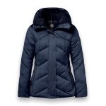 District Winterjacke Verbier (gefüttert, wasserabweisend) navyblau Damen
