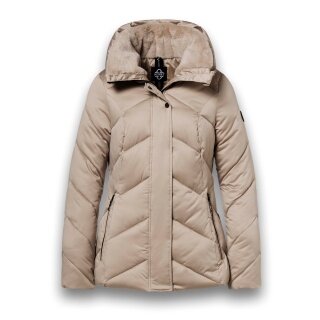 District Winterjacke Verbier (gefüttert, wasserabweisend) beige Damen