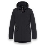 District Winterjacke Winter mit Kapuze (Parka, winddicht, warm) schwarz Herren