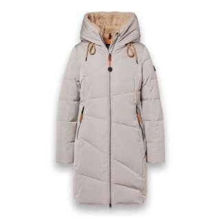 District Wintermantel Courchevel (mit Kapuze, wasserabweisend, winddicht) beige Damen