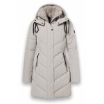 District Wintermantel Zodiac (mit Kapuze, warm, wasserabweisend) beige Damen