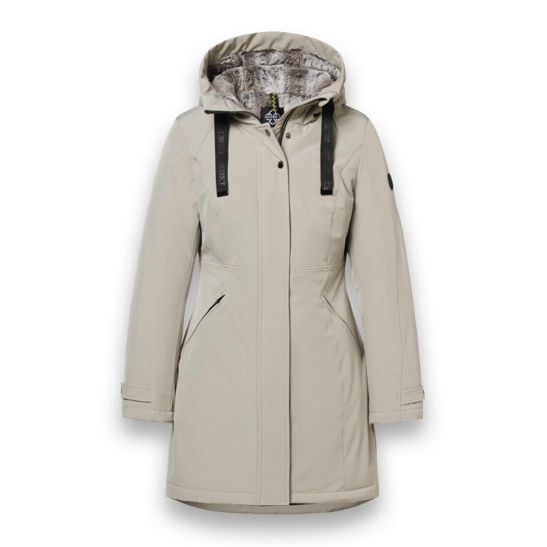 District Wintermantel Parkcity (warm, winddicht, wasserabweisend) beige Damen