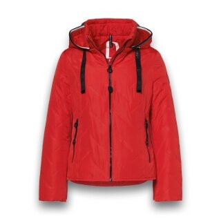 District Übergangsjacke Bluebell (mit Kapuze, wasserabweisend) rot Damen