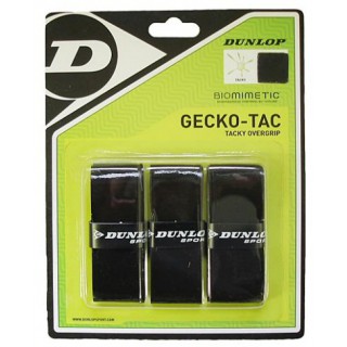 Dunlop Overgrip Gecko Tac 0.5mm schwarz 3er