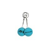 Dunlop Schlüsselanhänger Keyring ATP Tennisball 3,5cm blau - 1 Stück