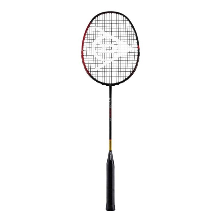Dunlop Badmintonschläger Z-Star Control 88 (kopflastig/steif/88g) schwarz - besaitet -