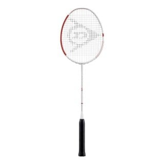 Dunlop Badmintonschläger Aero-Star Lite 83 (grifflastig/flexibel/83g) weiss - besaitet -