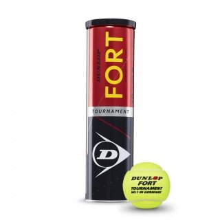 Dunlop Tennisbälle Fort Tournament DTB Dose 4er