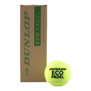 Dunlop Padelbälle Eco Padel Dose 3er