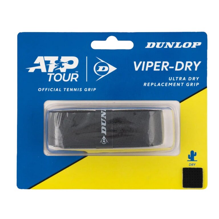 Dunlop Basisband Viper Dry 1.8mm (Schweißabsorption, perforiert) schwarz - 1 Stück