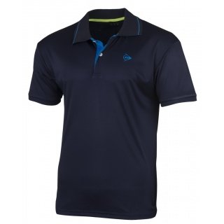 Dunlop Tennis-Polo Club 2022 (100% Polyester) navyblau Herren
