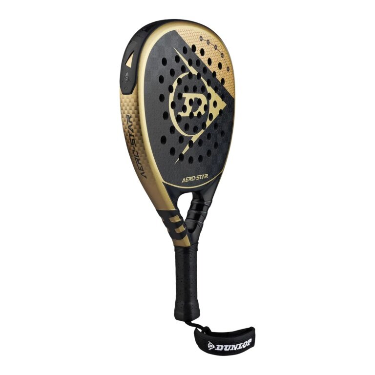 Dunlop Padelschläger Aerostar 365g/Diamant/Turnier schwarz/gold