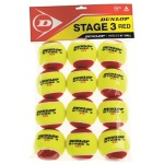 Dunlop Methodikbälle Stage 3 gelb/orange 12er Beutel