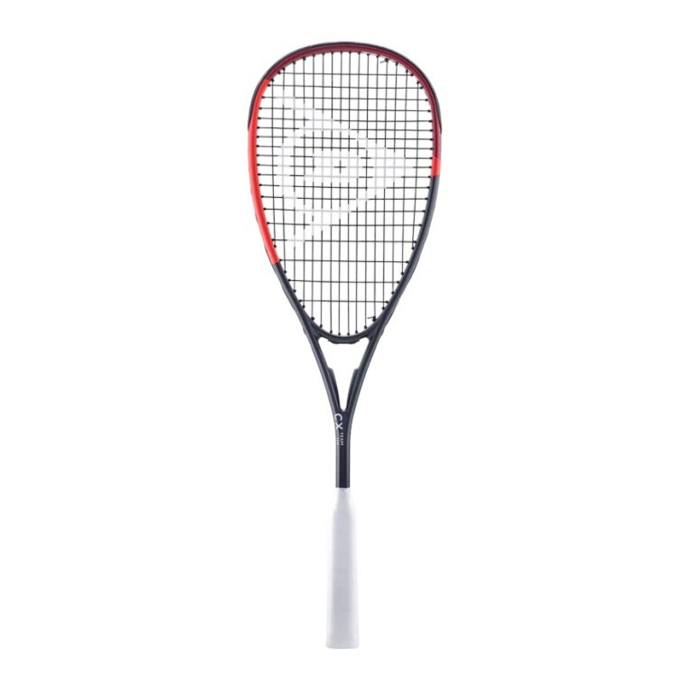 Dunlop Squashschläger CX Team 125g/ausgewogen schwarz/rot - besaitet -