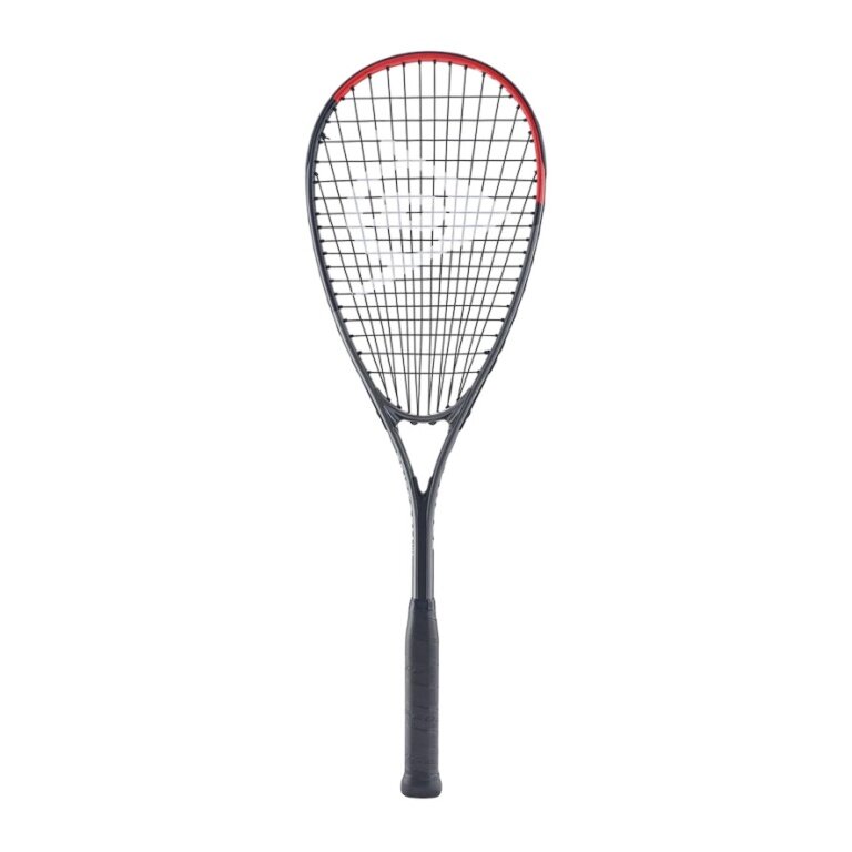 Dunlop Squashschläger Tristorm Lite 185g/ausgewogen 2025 grau/rot - besaitet -