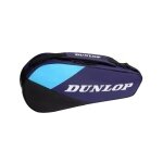 Dunlop Tennis-Racketbag FX Club (Schlägertasche, 1 Hauptfächer) 2026 violett/schwarz 3er