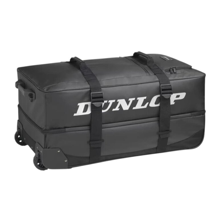 Dunlop Travel-Reisetasche Pro Wheelie Bag (mit Rollen, 120 Liter)schwarz