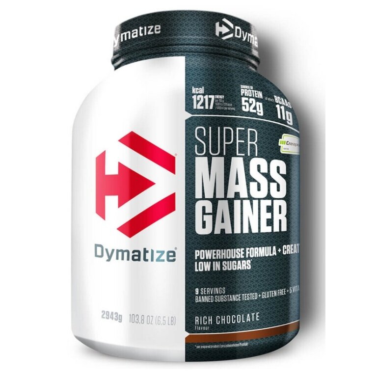 Dymatize Super Mass Gainer Pulver Rich Chocolate 2943g Dose