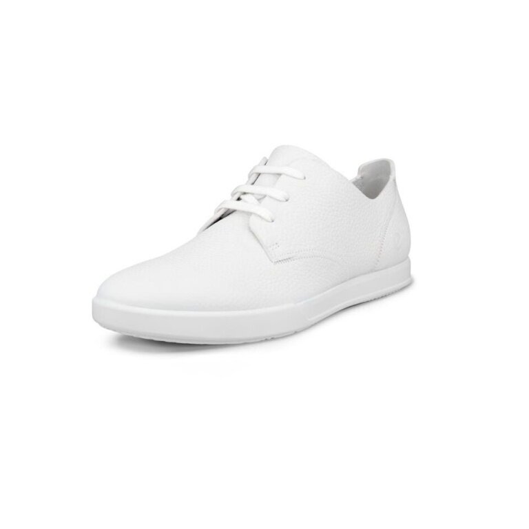 ECCO Sneaker Leisure Derby (ECCO-Leder) weiss Herren