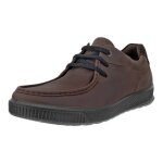 ECCO Alltag-Travelschuhe Byway Moc-Toe (Nubukeder) dunkelbraun Herren