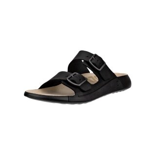 ECCO Sandale Cozmo (Nubuckleder) schwarz Damen