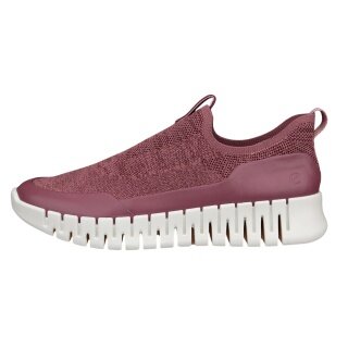 ECCO Sneaker Gruuv Easy-Slip (atmungsaktiv Textil) rosa Damen
