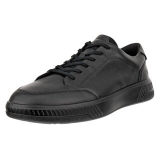 ECCO Sneaker Move (Premium-Leder und Textil) schwarz Herren