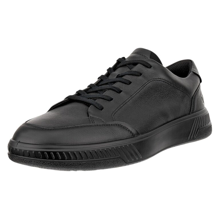 ECCO Sneaker Move (Premium-Leder und Textil) schwarz Herren