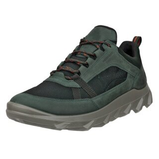 ECCO Wanderschuhe MX Low WP (Nubukleder, wasserdicht) dunkelgrün Herren