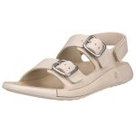 ECCO Sandale Cozmo 3 Strap (Premium-Leder) beige Damen
