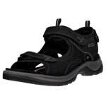 ECCO Sandale Offroad Andes II (Nubukleder) schwarz Damen